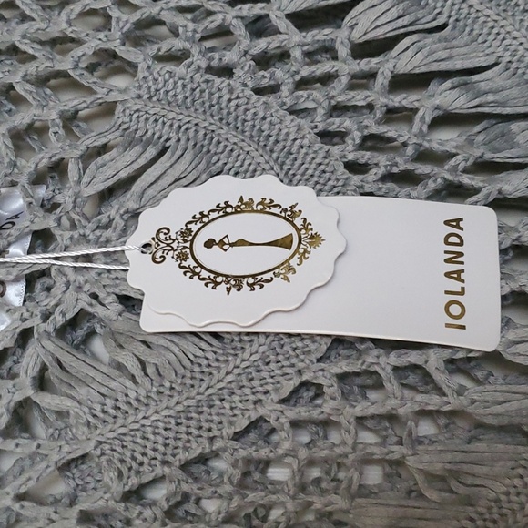 NWT Beach grey knit coverup - Picture 3 of 6